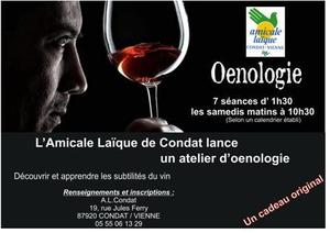 NOUVEAUTE : OENOLOGIE
