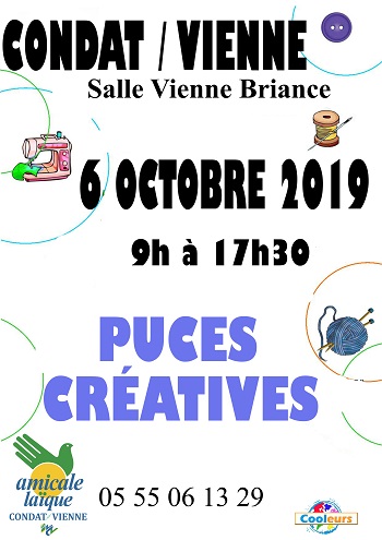 Puces Créatives de Condat/Vienne Puces Créatives de Condat/Vienne