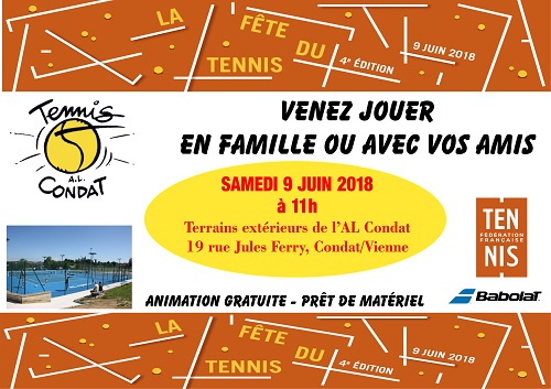 FETE NATIONALE DU TENNIS A L'AL CONDAT FETE NATIONALE DU TENNIS A L'AL CONDAT