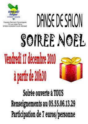 DANSE DE SALON - SOIREE DE NOEL DANSE DE SALON - SOIREE DE NOEL