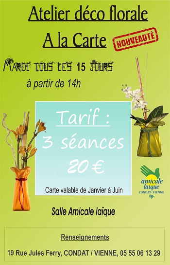 DECO FLORALE A LA CARTE DECO FLORALE A LA CARTE