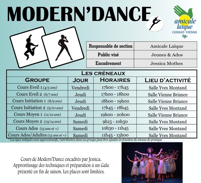 MODERN'DANCE MODERN'DANCE
