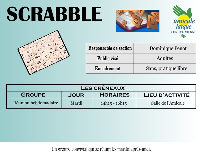 SCRABBLE SCRABBLE