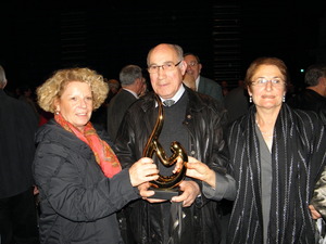 Lucien, récompensé pour le bénévolat dans l'association Lucien, récompensé pour le bénévolat dans l'association