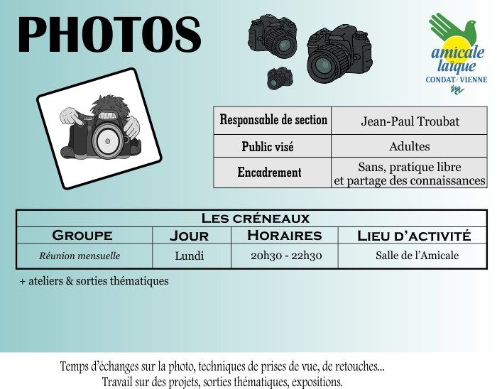 Atelier PHOTOS Atelier PHOTOS
