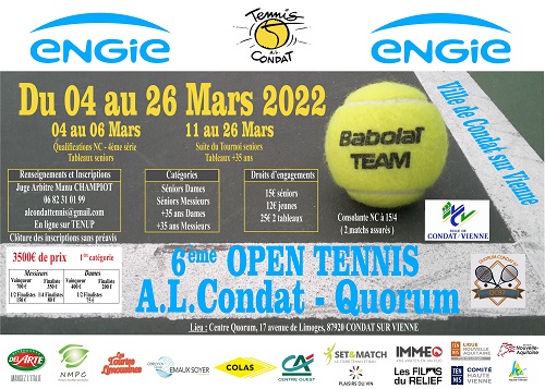 OPEN CONDAT 2022 OPEN CONDAT 2022