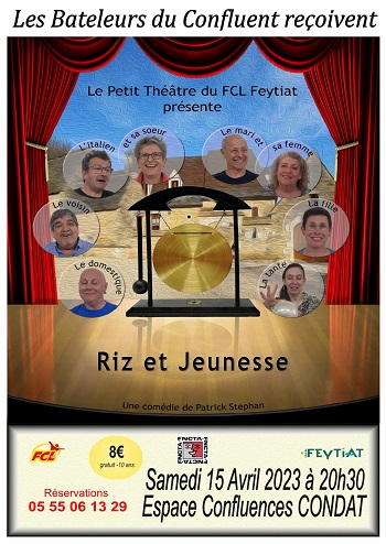 Les Bateleurs du Confluent invitent la troupe de FCL Feytiat