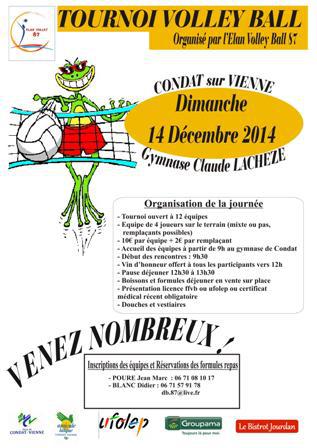 TOURNOI DE VOLLEY 2014 TOURNOI DE VOLLEY 2014