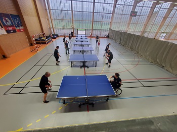 VISITE SURPRISE A L'ENTRAINEMENT TENNIS DE TABLE VISITE SURPRISE A L'ENTRAINEMENT TENNIS DE TABLE