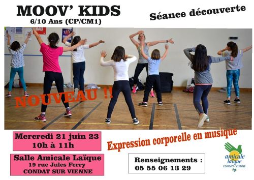 NOUVEAU : Moov'kid