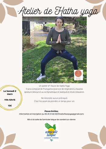 ATELIER YOGA avec MARIE ATELIER YOGA avec MARIE