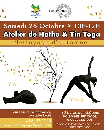ATELIER YOGA avec LYDIE ATELIER YOGA avec LYDIE