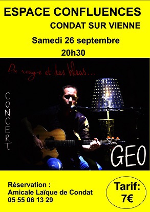 La section THEATRE reçoit GEO en CONCERT La section THEATRE reçoit GEO en CONCERT