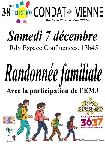 TELETHON 2024 : Randonnée familiale TELETHON 2024 : Randonnée familiale
