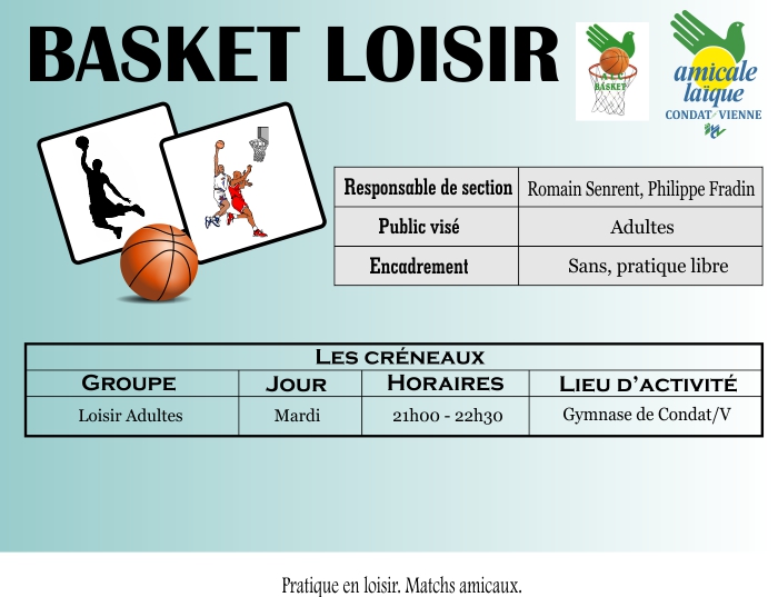 BASKET LOISIR BASKET LOISIR