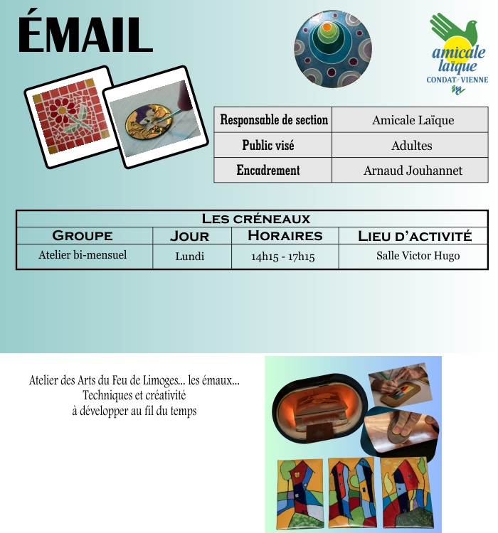 Atelier ÉMAIL Atelier ÉMAIL