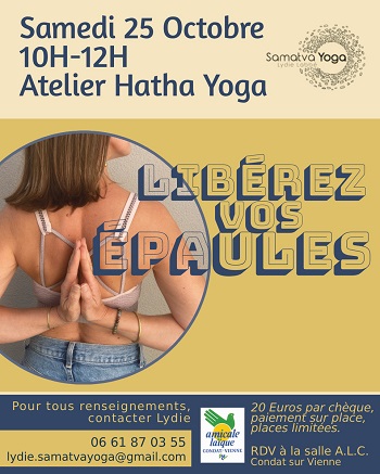 Atelier YIN YOGA avec Lydie Atelier YIN YOGA avec Lydie
